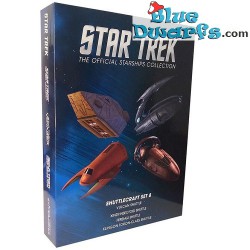 Star-Trek Shuttlecraft Set 8 - Vulcan Shuttle & Xindi-Insectoid & Ferengi & Klingon Toron-Class