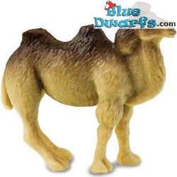 Mini Camello - Camellos - Marrón - Miniaturas de la Suerte - goma - 10 piezas -Safari - 2 cm
