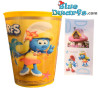 Puffo tazza -  Grand Puffo - Plastica - Nr 4 - Burger King - 2022