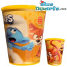 Drinkbeker smurf -Gargamel  met Azrael - Nr 24 - Burger King - 2022