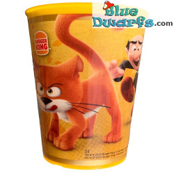 Puffo tazza - Gargamella con Birba - Plastica - Nr 24 - Burger King - 2022