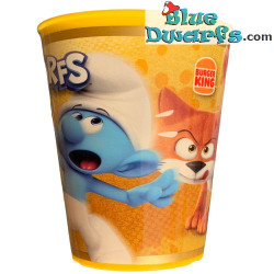 Smurf cup - Gargamel and Azrael- Nr 24 - Burger King - 2022