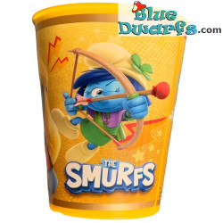 Puffo tazza - Puffetta judo - Plastica - Nr 10 - Burger King - 2022