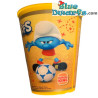 Schtroumpf coupe - Schtroumpf Football - Tasse en plastique - Nr 30 - Burger King - 2022