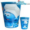 Schtroumpf coupe - Schtroumpf Gourmand - Tasse en plastique - Nr 18 - Burger King - 2022