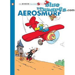 Cómic Los Pitufos - idioma en Inglés - The smurfs - The Smurfs graphic Novel by Peyo- The Aerosmurf - Softcover - Nr. 16