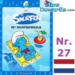 Comic book - Dutch language - De Smurfen - Het Laatste Nieuws - Het Smurfenparadijs - Nr. 27