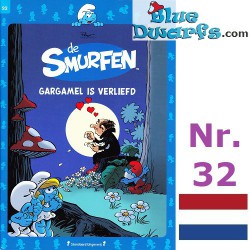 Bande dessinée Néerlandais - les Schtroumpf  - De Smurfen - Het Laatste Nieuws - Gargamel is Verliefd - Nr. 32