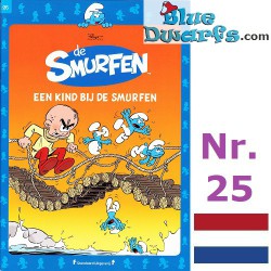 Comic book - Dutch language - De Smurfen - Het Laatste Nieuw - Een kind bij de Smurfen - Nr. 25