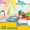Paquete de decoraciones de fiesta de cumpleaños con Los Pitufos - Party Factory