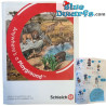 Smurfen en Schleich Mini Showcatalogus -2015 - 10x14,5 cm