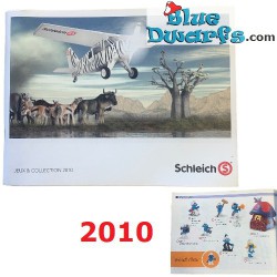 Smurf and Schleich - Mini show catalog Schleich -2010 - 10x14,5 cm