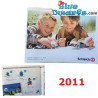 Smurfen en Schleich Mini Showcatalogus -2011 - 10x14,5 cm