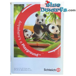 Smurf and Schleich - Mini show catalog Schleich -2014 - 10x14,5 cm