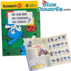 Smurf and Schleich - Mini show catalog Schleich - 1994 - 10x14,5 cm