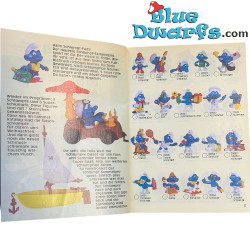 Catalogar Los pitufos y Schleich - 1994 - 10x14,5 cm