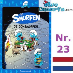 Cómic Los Pitufos - Holandes - De Smurfen - Het Laatste Nieuws- De Goksmurfen - Nr. 23