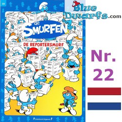 Bande dessinée Néerlandais - les Schtroumpf  - De Smurfen - Het Laatste Nieuws - De Reportersmurf - Nr. 22