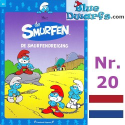 Bande dessinée Néerlandais - les Schtroumpf  - De Smurfen - Het Laatste Nieuws - De Smurfendreiging - Nr. 20