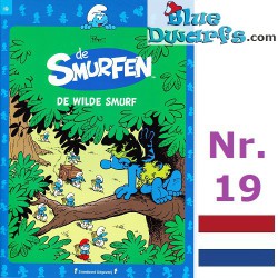 Comic book - Dutch language - De Smurfen - Het Laatste Nieuw - De Wilde Smurf - Nr. 19