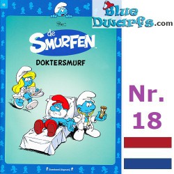 Comic book - Dutch language - De Smurfen - Het Laatste Nieuw - Doktersmurf - Nr. 18