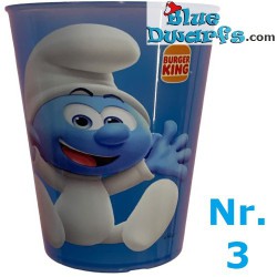 Smurf cups - Plastic- The Complete Set - Nr 1-30 - Burger King - 2022