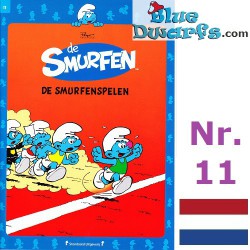 Comic book - Dutch language - De Smurfen - Het Laatste Nieuw - De Smurfenspelen - Nr. 11