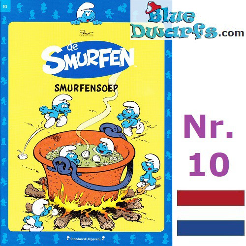 Comico Puffi - Olandese - De Smurfen - Het Laatste Nieuws - Smurfensoep - Nr. 10