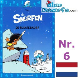 Bande dessinée Néerlandais - les Schtroumpf  - De Smurfen - Het Laatste Nieuws - De Ruimtesmurf - Nr. 6