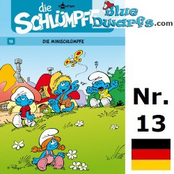 Smurfen stripboek - Die Schlümpfe 13 Die Minischlümpfe - Hardcover Duits