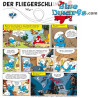 Bande dessinée - Die Schlümpfe 14 - Der Fliegerschlumpf - Hardcover Allemand