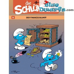 Bande dessinée - Die Schlümpfe 16 - Der Finanzschlumpf - Hardcover Allemand