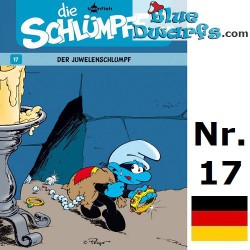 Smurf comic book - Die Schlümpfe 17 - Der Juwelenschlumpf - German language