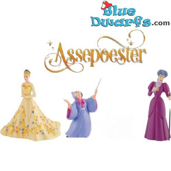 Cinderella - Spielset - Bullyland Disney - +/- 7,5cm