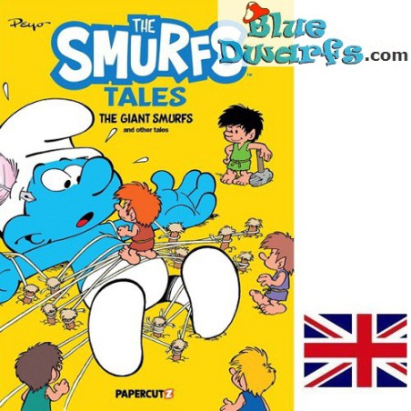 Comic die Schlümpfe - Englische Sprache - Die Schlümpfe - The Smurfs Tales -The Giant Smurfs - Hardcover - Nr. 7