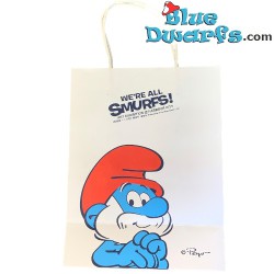 1 x smurf item - Paper Bag - Art Exhibition @Harbour City - 27x21cm