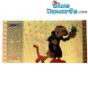 Les schtroumfps - 1 Golden Ticket - Gargamel - Cartoon Kingdom - 7,5x 15 cm