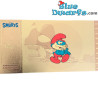 Schlumpf - 1 Golden Ticket - Papa Schlumpf - Serie 1 - Cartoon Kingdom - 7,5x 15 cm