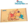 1 Boleto dorado / Golden Tickets - Puppy - Perro de los pitufos  - 7,5x 15 cm