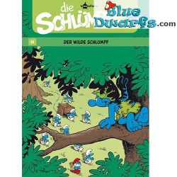 Smurfen stripboek - Die Schlümpfe 19 - Der Wilde Schlumpf - Hardcover Duits