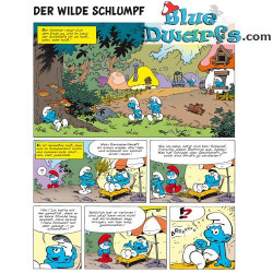 Comic Buch - Die Schlümpfe 19 - Der Wilde Schlumpf - Hardcover - Deutch