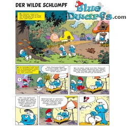 Cómic Los Pitufos - Die Schlümpfe 19 - Der Wilde Schlumpf - Hardcover alemán