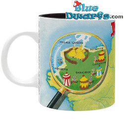 Asterix et Obelix Tasse -  Map Asterix  Gavlois  - 12x8x10cm - 0,32L