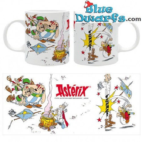 Asterix e Obelix -  Asterix - Page de Garde - 12x8x10cm - 0,32L