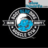 Schlump Sporttasche - BodyBlueDing - 50 x 25 x 25 cm