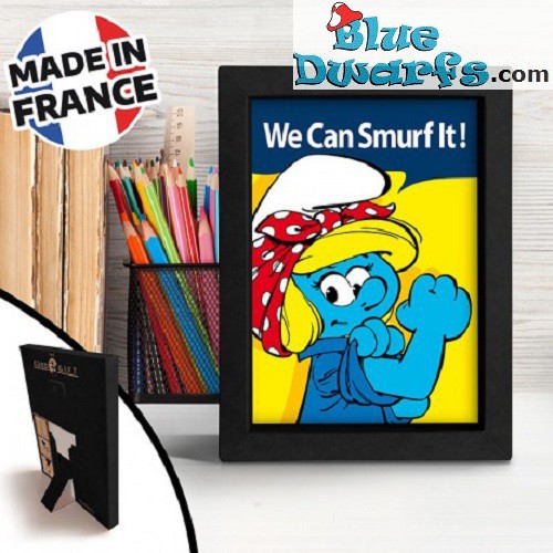 Cornice - I puffi - We can Smurf it! - 15x20cm