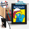 Cadre Les schtroumpfs - Schtroumpfette  - We can Smurf it! - 15x20cm