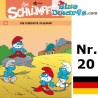 Smurf comic book - Die Schlümpfe 20 - Die Schlümpfe in Gefahr - German language