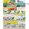Smurfen stripboek - Die Schlümpfe 20 - Die Schlümpfe in Gefahr - Hardcover Duits
