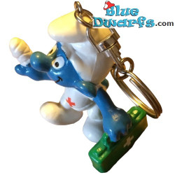 PROMO (20054): Rode Kruis Pitufo primeros auxilios (maleta verde) - Schleich - 5,5cm